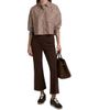 rag & bone Women's Marin Striped Crop Shirt - 2