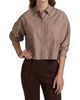 rag & bone Women's Marin Striped Crop Shirt - 3