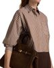 rag & bone Women's Marin Striped Crop Shirt - 6