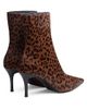 rag & bone Women's Mercer 74MM Leopard-Print Calf Hair Ankle Boots - 3