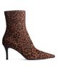 rag & bone Women's Mercer 74MM Leopard-Print Calf Hair Ankle Boots - 6