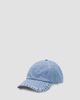 rag & bone Women's Miramar Denim Baseball Cap - 1