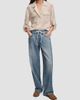 rag & bone Women's Miramar Terry Drawcord Wide-Leg Pants - 2