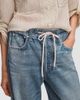 rag & bone Women's Miramar Terry Drawcord Wide-Leg Pants - 5