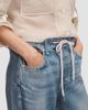rag & bone Women's Miramar Terry Drawcord Wide-Leg Pants - 6