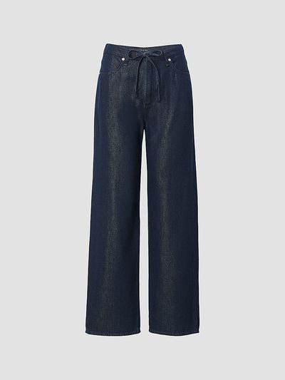 rag & bone Women's Phoebe Drawstring Mid-Rise Jeans