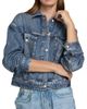 rag & bone Women's rb Miramar Denim Trucker Jacket - 6