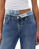 rag & bone Women's rb Miramar Logan Terry Combo Straight-Leg Pants - 6