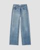 rag & bone Women's rb Miramar Mallow Scuba Wide-Leg Elasticized Pants - 1