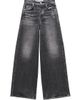 rag & bone Women's rb Miramar Printed High-Rise Wide-Leg Jeans - 1
