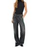 rag & bone Women's rb Miramar Terry Cotton Wide-Leg Track Pants - 2