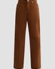 rag & bone Women's Saige Suede Pants - 1