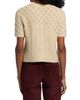 rag & bone Women's Sierra Textured-Knit Short-Sleeve Cardigan - 5