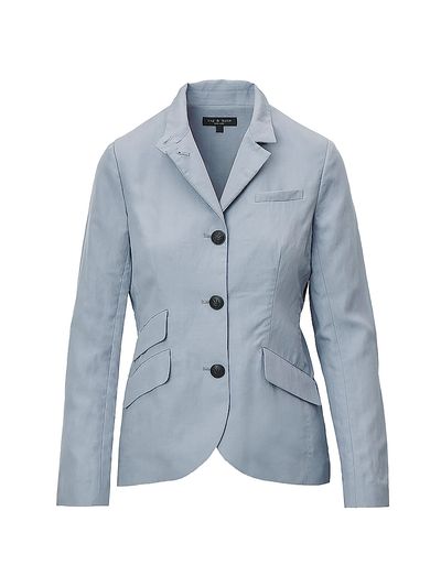 rag & bone Women's Slade Linen-Blend Blazer