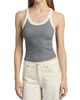 rag & bone Women's The Essential Rib-Knit Cotton-Blend Tank - 3