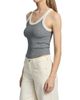 rag & bone Women's The Essential Rib-Knit Cotton-Blend Tank - 4