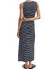 rag & bone Women's The Knit Tie-Waist Striped A-Line Maxi Dress - 6
