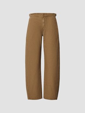 rag & bone Women's Vito Cotton Canvas Barrel-Leg Pants