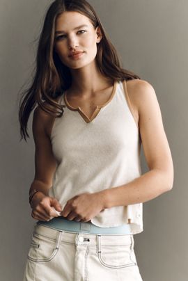 Ragabond Stardust Cotton Hemp Blend Tank Top