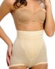 Rago Rago Medium Support High Waist Panty Brief with Tulip Front Panel Memory Compression Fabric - 1