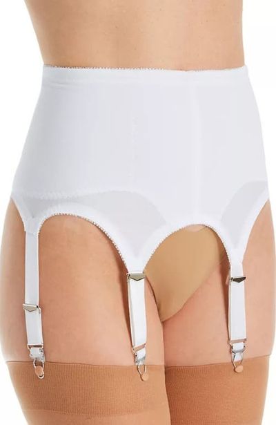 Rago Rago Moderate Shaping & Tummy Control Garter Belt With Six Metal Garters