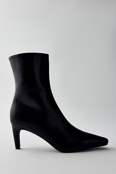Raid London Raid London Alizia Faux Leather Ankle Boots in Black, Women's at Urban Outfitters