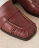 Raid RAID Aarvi square toe loafers in burgundy-Red - 4