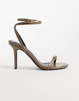 Raid RAID Aneza strappy heeled sandals in olive-Green
