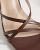 Raid RAID Aspyn strappy heeled block sandals in brown - 3