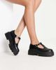 Raid Raid Boston mary jane shoes in black patent - 4