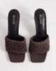Raid RAID Caprice kitten heel sandals in brown - 4