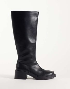 Raid RAID Coretta square toe knee boots in black