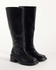 Raid RAID Coretta square toe knee boots in black - 2