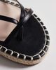 Raid RAID Danita espadrille flat sandals in black - 4