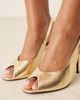 Raid RAID Dorry slingback heeled sandals in gold - 2