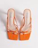Raid RAID Evena heeled mules in orange - 2