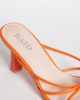 Raid RAID Evena heeled mules in orange - 4