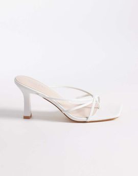 Raid RAID Evena heeled mules in white