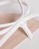 Raid RAID Evena heeled mules in white - 3