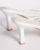 Raid RAID Evena heeled mules in white - 4