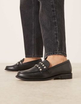 Raid RAID Ferney studded loafers in black
