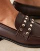 Raid RAID Ferney studded loafers in brown - 3