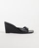 Raid RAID Juniper wedge heeled mules in black - 1