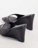 Raid RAID Juniper wedge heeled mules in black - 4