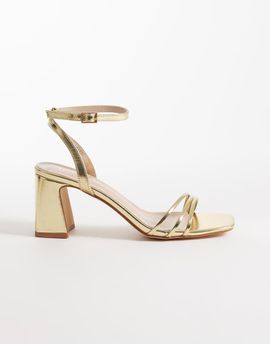 Raid RAID Kittey block heeled sandals in gold