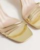 Raid RAID Kittey block heeled sandals in gold - 2