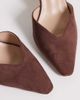 Raid RAID Kristina block heeled shoes in brown suedette - 2