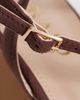 Raid RAID Kristina block heeled shoes in brown suedette - 4
