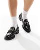 Raid RAID Linette buckle detail loafers in black - 1