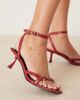 Raid RAID Macie kitten heel sandals in red - 2